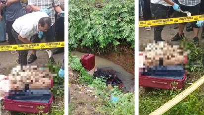 Geger Mayat Wanita dalam Koper Ditemukan di Dekat Pembuangan Sampah Kendal, Ngawi