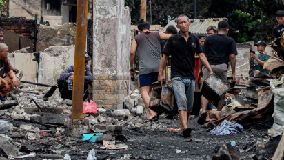 Sejumlah Warga Terdampak Kebakaran di Kemayoran Alami Sesak Napas