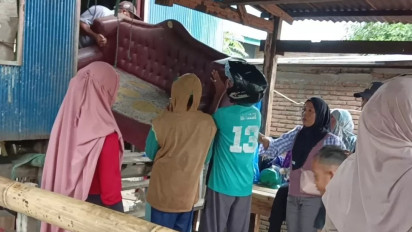 Diduga Rudapaksa Siswi SMP Hingga Hamil, Rumah Tukang Ojek di Jeneponto Dibongkar Warga