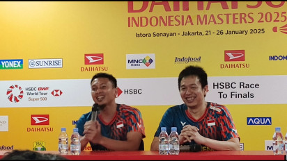 Pengakuan Jujur Hendra/Ahsan Usai Tersingkir di Babak 16 Besar Indonesia Masters 2025: Bensin Sudah Seperempat