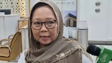 Ketua PBNU Bidang Kesejahteraan Rakyat (Kesra) Alissa Wahid Ketika Berikan Keterangan Kepada Awak Media di Kantor PBNU, Jakarta, Jumat (24/1/2025)
