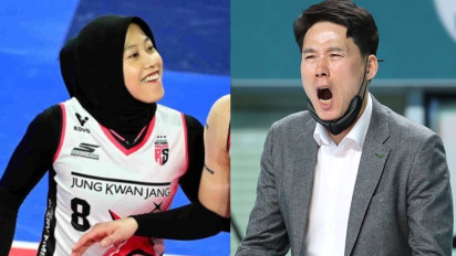 'Kesombongan' Kang Sung-hyung di Lapangan Seketika Dibungkam Megawati Hangestri, Tanpa Ampun Megatron Bikin Pelatih Hyundai Hillstate itu...