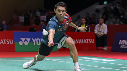 Indonesia Masters 2025: Jonatan Christie Singkirkan Wakil Jepang, Lolos Babak Semifinal 