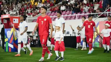 Pemain Timnas Indonesia Marselino Ferdinan