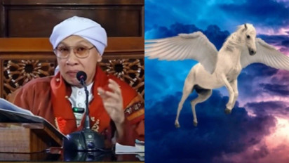 Buraq itu Kuda Putih Berkepala Wanita Jadi Kendaraan Rasulullah SAW saat Isra Miraj? Buya Yahya Ingatkan Jangan Keliru