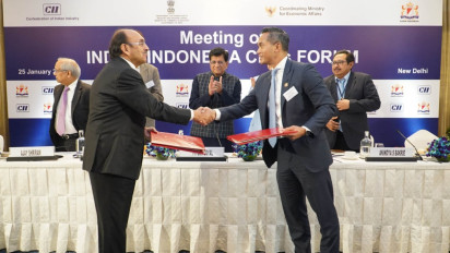 Ketua Umum Kadin Anindya Bakrie Wakili Indonesia Teken Kerja Sama Ekonomi dengan India, Ada 5 Sektor yang Menjadi Fokus Kedua Negara