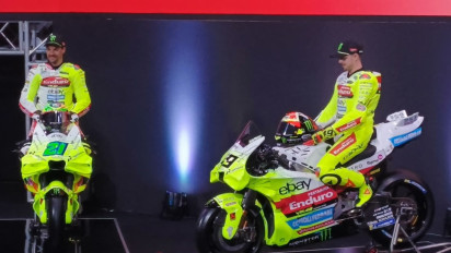 Rilis Livery untuk MotoGP 2025, Warna Kebesaran Valentino Rossi Dominasi Motor Baru Pertamina Enduro VR46