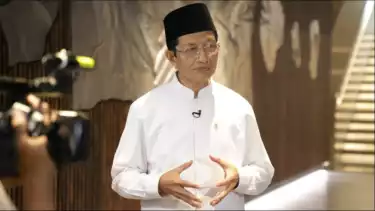 Menteri Agama (Menag) Nasaruddin Umar bicara ajaran agama sambut Hari Raya Imlek 2025