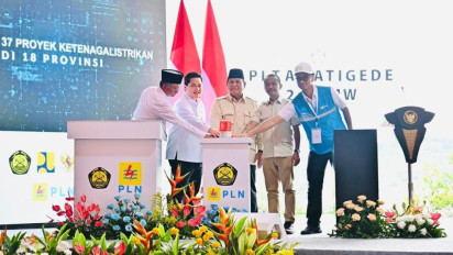Presiden Prabowo Resmikan Proyek Strategis Ketenagalistrikan Terbesar di Dunia