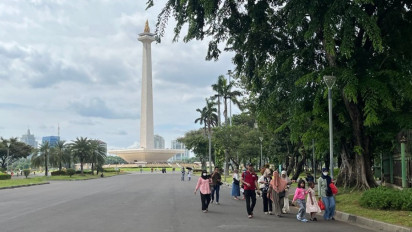 Libur Panjang Isra Miraj dan Imlek, Monas Buka Hingga Malam dengan Pertunjukan Air Mancur Menari