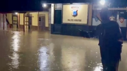 BPBD HST Imbau Warga Kaki Pegunungan Meratus Waspadai Luapan Sungai