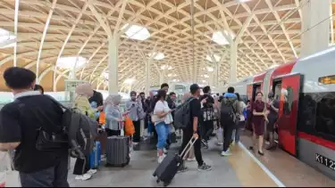 Ada Libur Panjang Imlek dan Isra Mi raj, Whoosh Angkut 66 Ribu Penumpang dalam Tiga Hari