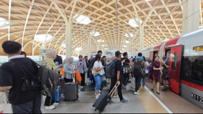 Ada Libur Panjang Imlek dan Isra Mi'raj, Whoosh Angkut 66 Ribu Penumpang dalam Tiga Hari: Naik Hingga 29 Persen