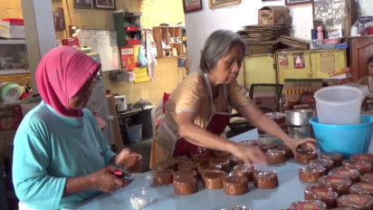 Kue Keranjang Legendaris sejak 1960 di Kampung Tukangan Yogyakarta Kebanjiran Order Hingga 1,5 Ton