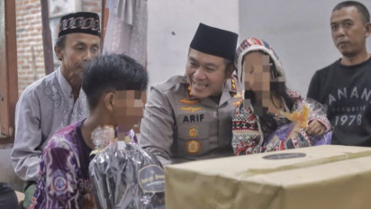 Keluarga Korban Mutilasi Diberikan Trauma Healing oleh Polres Blitar