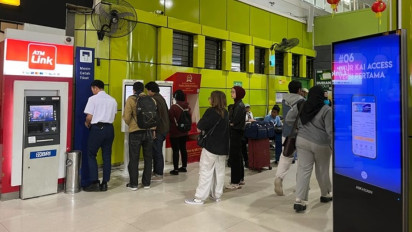 Jumlah Penumpang di Stasiun Gambir Alami Peningkatan H-4 Lebaran 2025