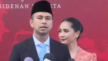 Utusan Khusus Presiden Bidang Pembinaan Generasi Muda dan Pekerja Seni, Raffi Ahmad.