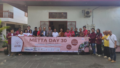 Untar Perkuat Komitmen Sosial Lewat Metta Day, Rektor: Peran Nyata Pendidikan di Masyarakat
