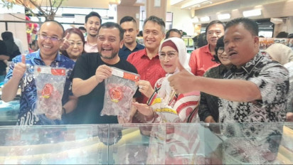 Buka Toko Daging Nusantara ke-15, PT SNJ Berdayakan UMKM Lokal