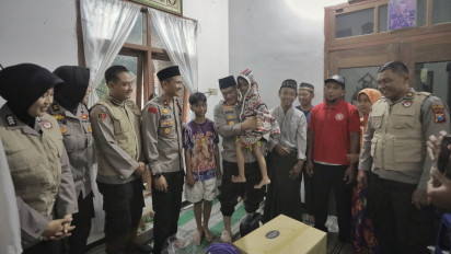 Polres Blitar Tunjukkan Empati, Gelar Trauma Healing untuk Keluarga Korban Mutilasi