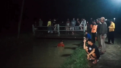 Balita Tiga Tahun di Sukomoro Nganjuk Dilaporkan Hilang Terseret Arus Sungai