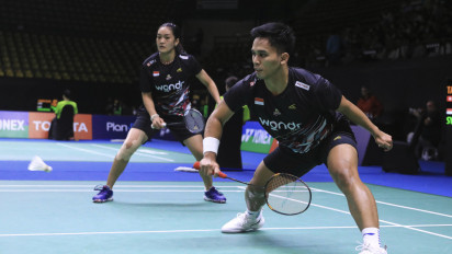 Ganda Campuran Indonesia Amri/Nita Menang Susah Payah di Babak Pertama Thailand Masters 2025