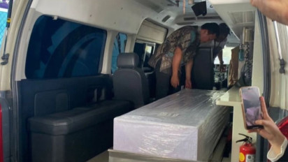 Jenazah Basri Korban Tewas Penembakan Polisi Malaysia Tiba di Riau