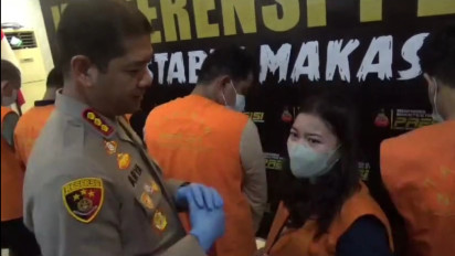 Kampung Narkoba Sapiria di Makassar Digrebek, Sabu dan Airsoftgun Disita