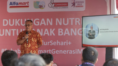 Dukung Program Gizi Pemerintah, Alfamart dan Sarihusada Luncurkan Bantuan Nutrisi untuk Anak Bangsa: Fokus Bebaskan Stunting