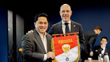 Erick Thohir dan Gijs de Jong