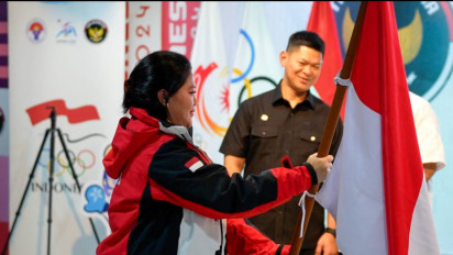 NOC Indonesia Kukuhkan Tim Indonesia untuk Tampil di Asian Winter Games Harbin 2025 