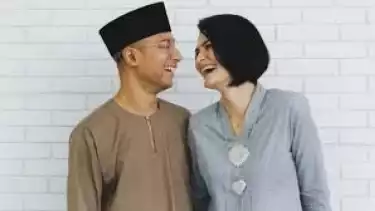 Marcell Siahan bersama dengan sang istri, Rima Melati Adams