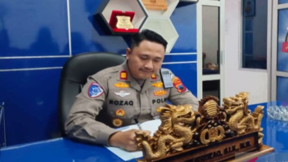 Cegah Kemacetan, Polres Batang Lakukan Pembatasan Truk Sumbu Tiga Melintasi Pantura