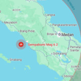 Gempa M 6,2 Guncang Aceh Selatan