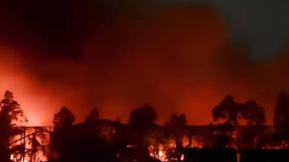 13 Gudang Penyimpanan Mainan Kebakaran di Kosambi Tangerang, Diduga Karena Korsleting Listrik