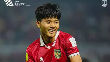 Pemain Timnas Indonesia Arkhan Kaka