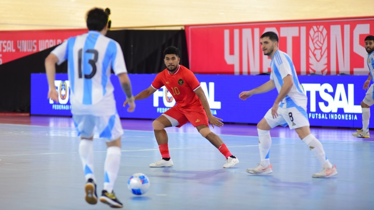 Hasil 4 Nations World Series 2025: Repotkan Finalis Piala Dunia, Timnas Futsal Indonesia Takluk 2-4 dari Argentina
            - galeri foto