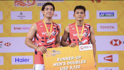 Kalah dari Kuda Hitam Korea Selatan, Fikri/Daniel Jadi Runner-up di Thailand Masters 2025