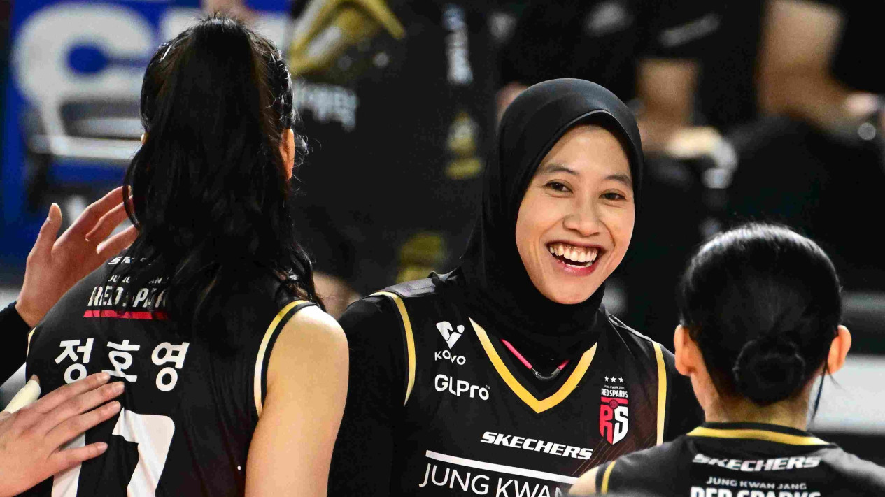 Tak Tahan Lagi, Netizen Korea Blak-blakan Sebut Megawati Hangestri Anak Emas KOVO, hingga Umbar Kelemahan Red Sparks...
            - galeri foto