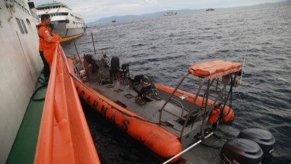 Tim SAR Gabungan Fokus Cari Wartawan yang Hilang akibat Kapal Basarnas Meledak di Perairan Malut