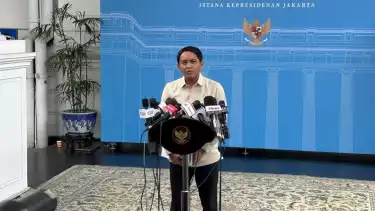 Menteri Kehutanan Raja Juli Antoni di Istana Negara, Jakarta