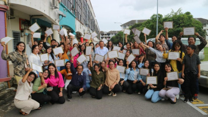 Tingkatkan Keterampilan, Focus Inter Media Gelar Pelatihan Bagi TKI di Malaysia