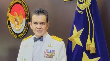 Laksamana Madya (Laksdya) TNI Dr. TSNB Hutabarat M.M.S  atau akrab disapa Cokky Hutabarat