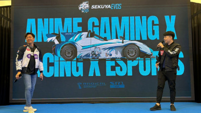 Sekuya Evos Racing Diperkenalkan di Parade Satu EVOS Esports