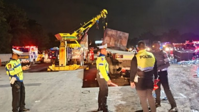 Danone Buka Suara soal Truk Galon Aqua yang Terlibat Kecelakaan Maut di GT Ciawi, Ternyata Kendaraan Milik Mitra Distributor