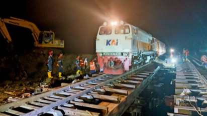 KAI: Perjalanan KA Kembali Normal Usai Dua Rel Dipulihkan di Grobogan
