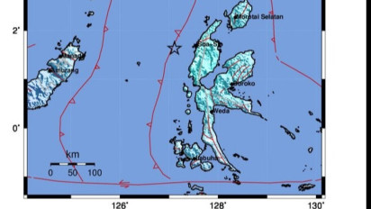 Gempa 6.0 Magnitudo Guncang Halmahera Barat Dirasakan Hingga Ke Sulut
