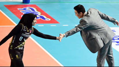 Tak Bisa Tutupi Kekaguman pada Megawati Hangestri, Begini Reaksi Ko Kee-jin saat Spike Megatron Berbuah Poin, Tertangkap Kamera...