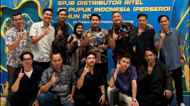 Catatkan Penjualan Tertinggi di Pupuk Indonesia, Perusahaan Ini Sabet Gelar Bergengsi