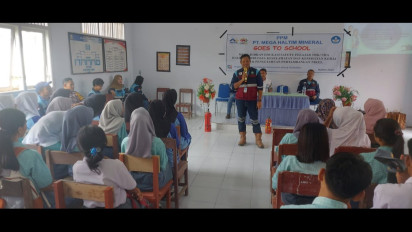 Perusahaan Nikel Gelar Pelatihan Penambangan untuk Siswa SMA